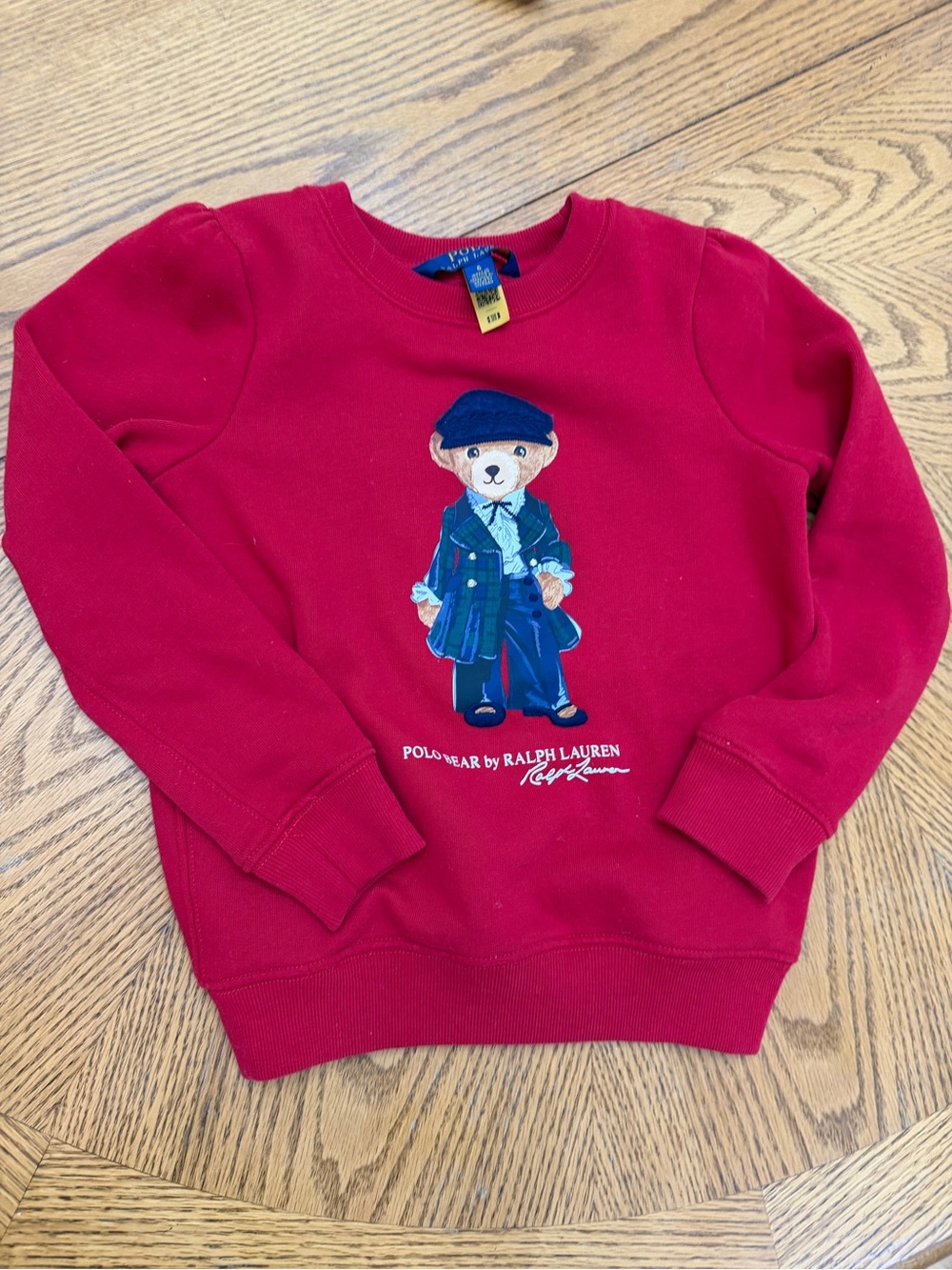 Polo by Ralph Lauren Youth Red Bear Sweatshirt